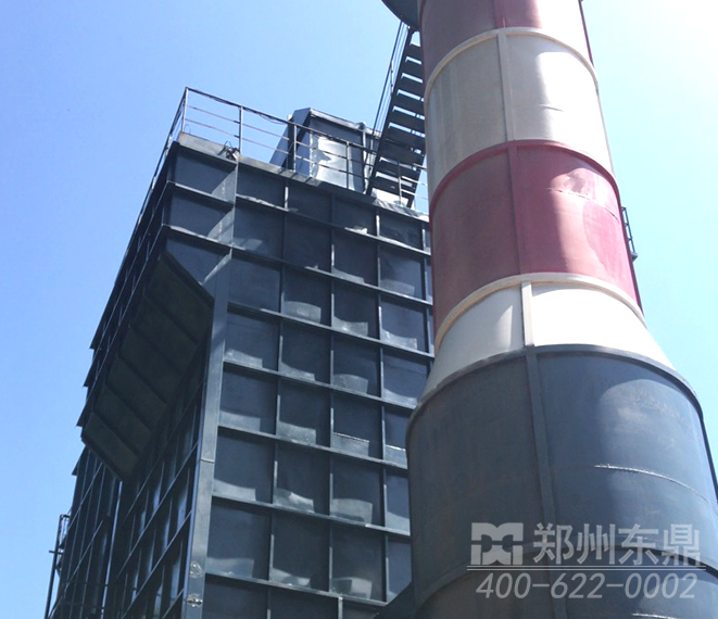 煤泥烘干機施工現場